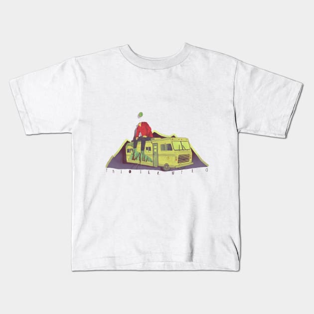 Into the wild Kids T-Shirt by Rkvadratu